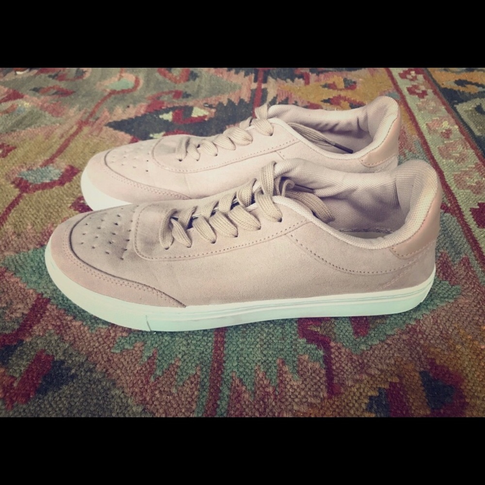 JustFab Pink Women’s Sneakers